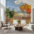 Aspen in Autumn Mural Wallpaper - room preview 04