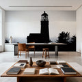 Lighthouse Forest Mural Wallpaper - room preview 04