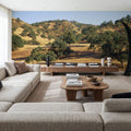 Golden Oak Hills Mural Wallpaper - room preview 04