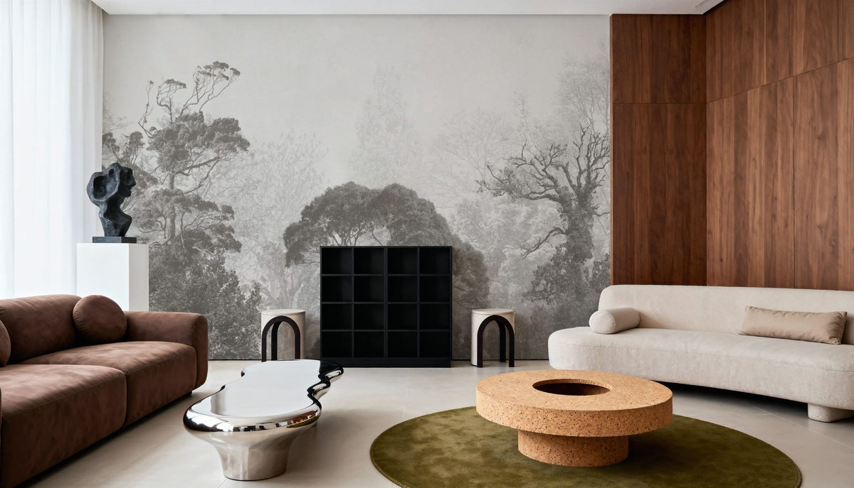 The Old Woodland Mural Wallpaper - room preview 04