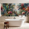 Lush Tropical Eden Mural Wallpaper - room preview 04