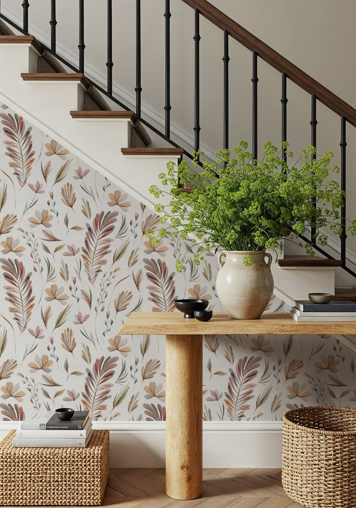Leaves of Cedeira Mural Wallpaper - room preview 04