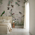 Fields of Birds and Flowers Mural Wallpaper - Edition 4 - room preview 04