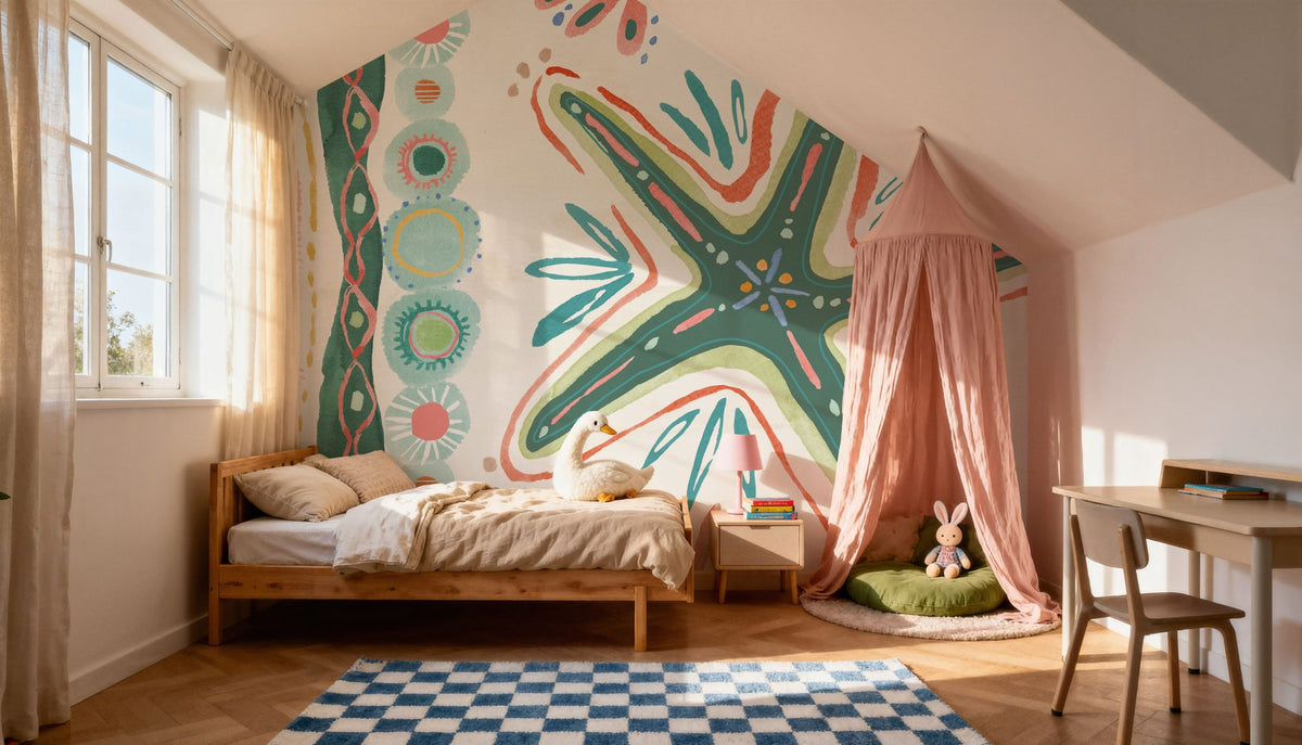 Coastline IV Mural Wallpaper - room preview 04
