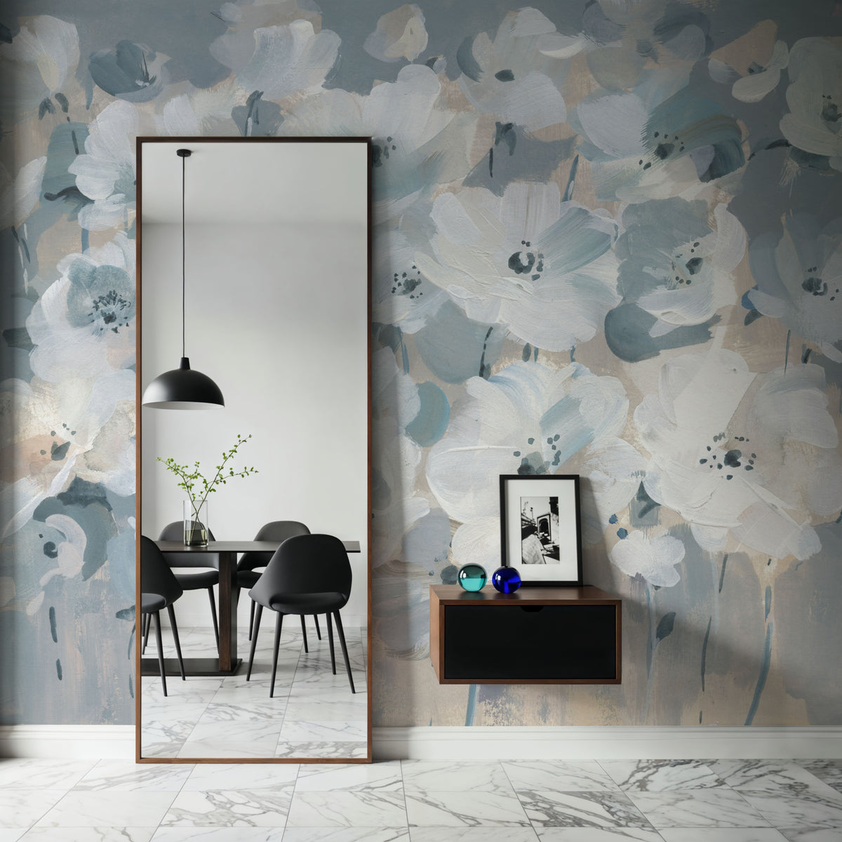 Breezy Blooms Mural Wallpaper - room preview 04