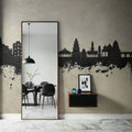 Nashik India Skyline Concrete Mural Wallpaper - room preview 04