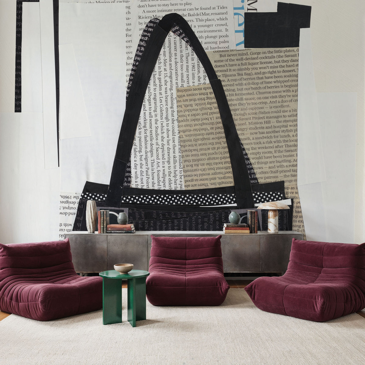 Paper Bag IV Mural Wallpaper - room preview 04