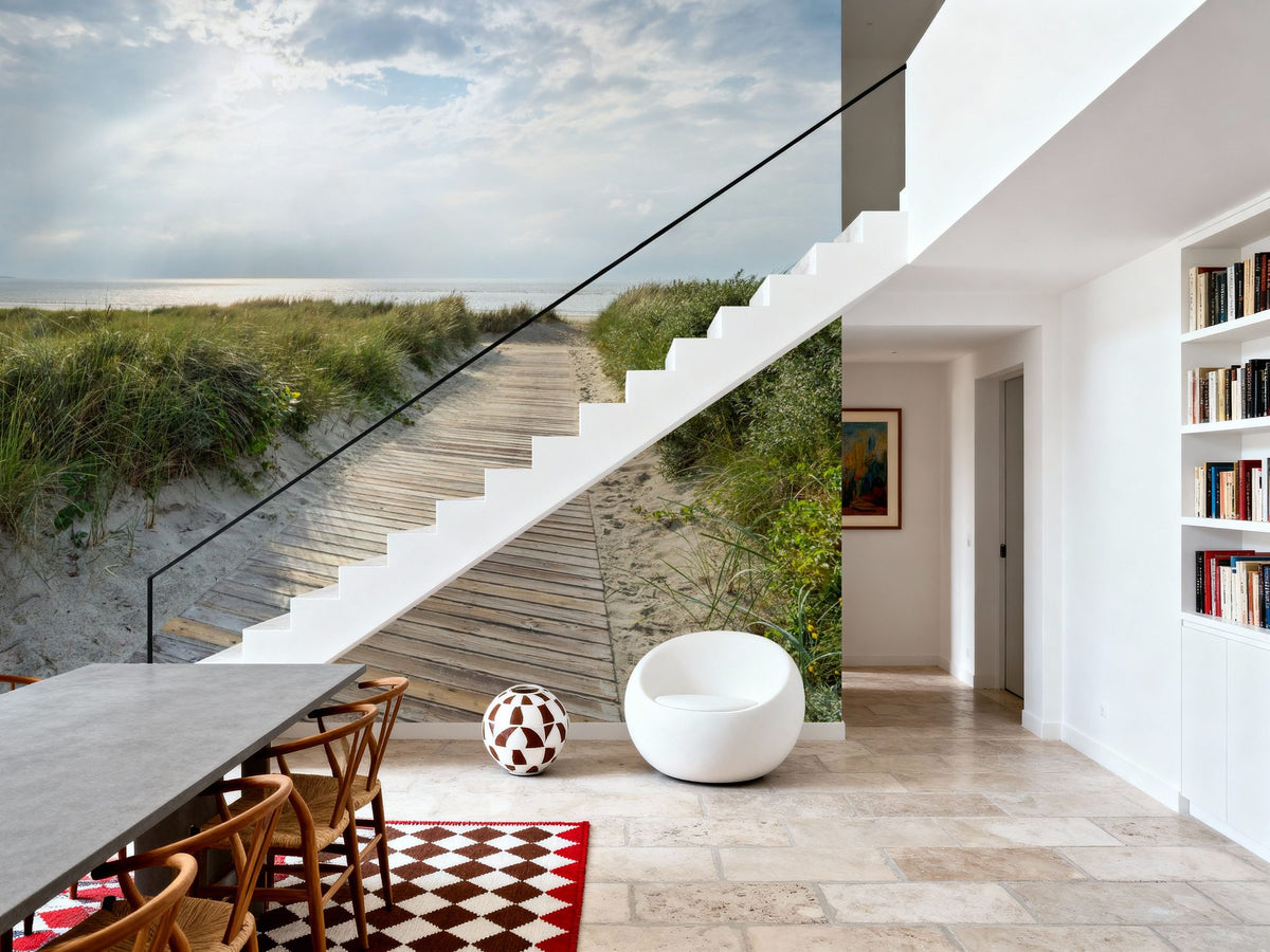 Day At the Beach Mural Wallpaper - room preview 04