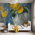 Lemons Still Life Mural Wallpaper - room preview 04