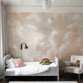 Clouding, Sepia Mural Wallpaper - room preview 04