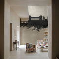 Rome Italy Skyline Concrete Mural Wallpaper - room preview 04