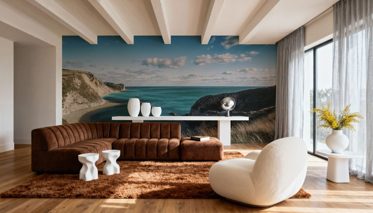 Shoreline Bay Mural Wallpaper - room preview 04