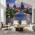 Charles Bridge Prague Mural Wallpaper - room preview 04