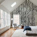 Silver Birch Symphony Mural Wallpaper - room preview 04