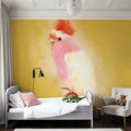 Bright Birds IV Mural Wallpaper - room preview 04