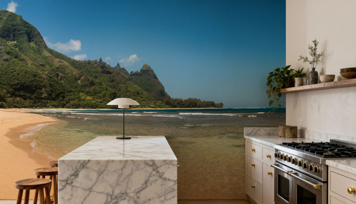 Tunnels Beach Mural Wallpaper - room preview 04