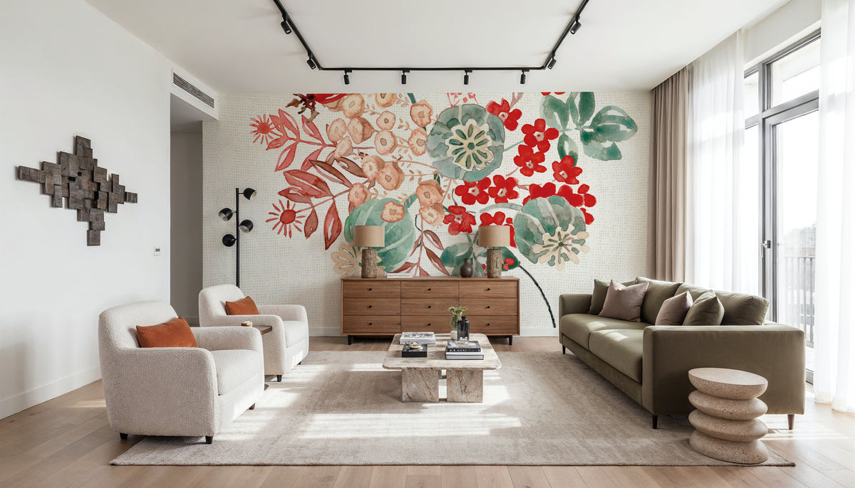 Festive Season X Mural Wallpaper - room preview 04