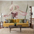 Light Purple Dancing Orchid Panel I Mural Wallpaper - room preview 04