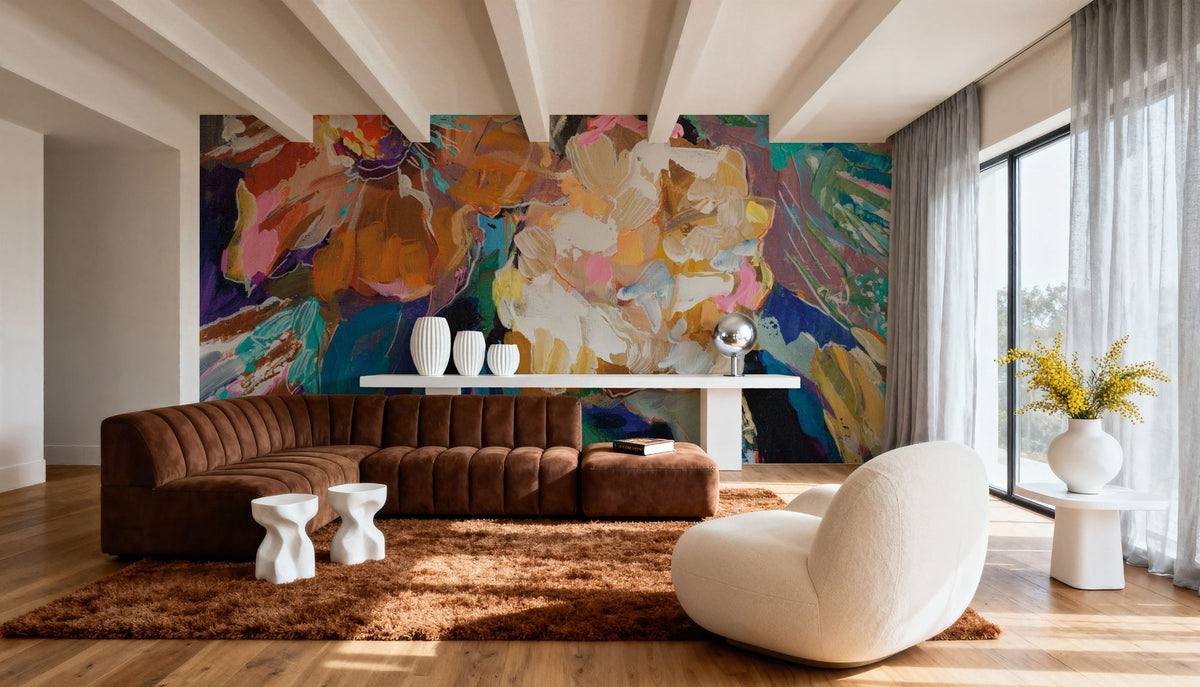Vivid Fall Mural Wallpaper - room preview 04