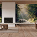 Forest Pathway Mural Wallpaper - room preview 04