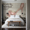 Fashion Magazine IV Cover Mural Wallpaper - room preview 04