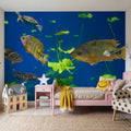Ocean Friends Mural Wallpaper - room preview 04
