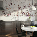 My Floral Abode, Warm Mural Wallpaper - room preview 04
