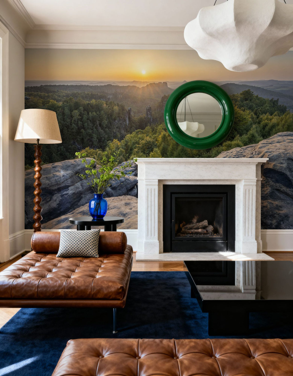 Carolafelsen Sunset Mural Wallpaper - room preview 04