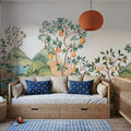 Orchard Reverie (no Animals), Cream Mural Wallpaper - room preview 04