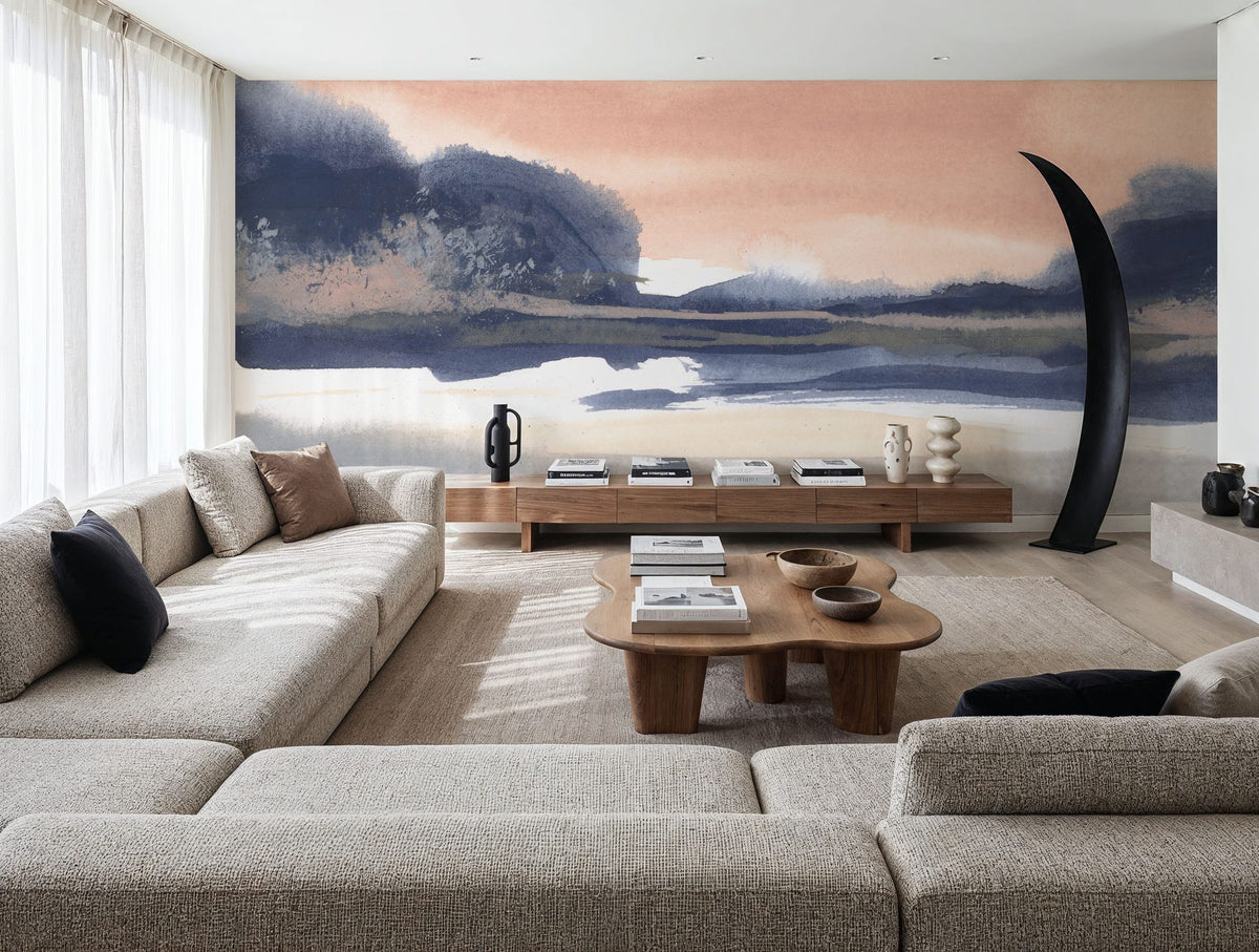Dusk Dunes I Mural Wallpaper - room preview 04