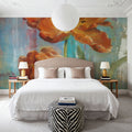 Parrot Tulips II Mural Wallpaper - room preview 04