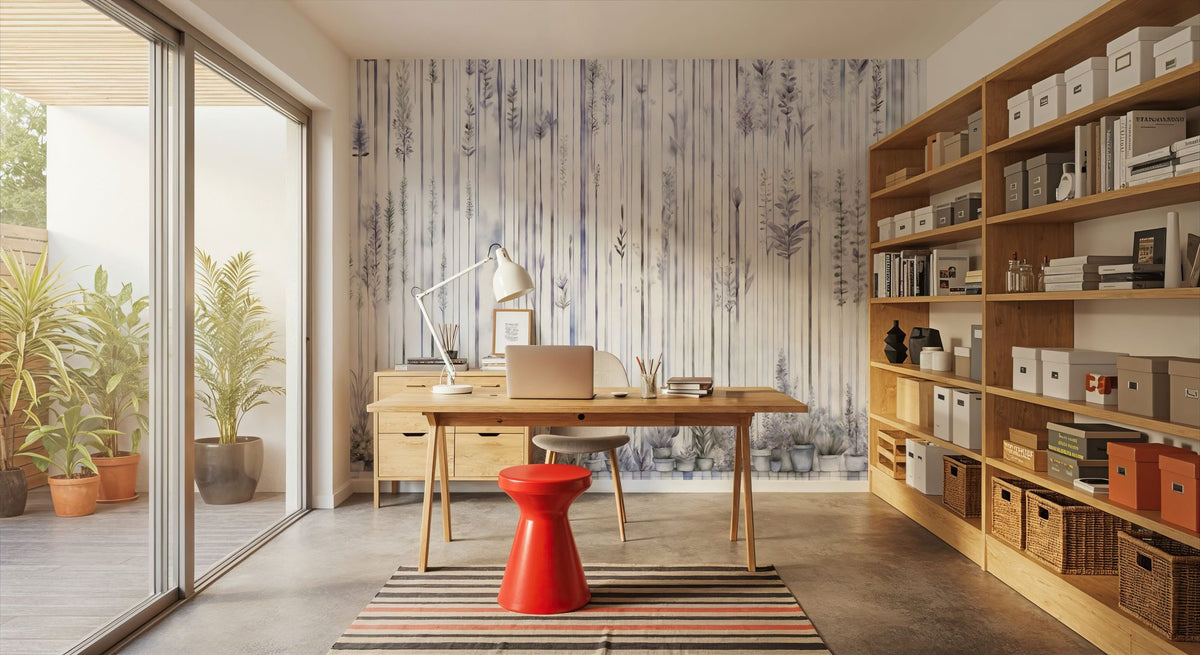Charming Garden Fall Mural Wallpaper - room preview 04