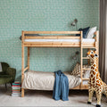 Seaside Fish Turqouise Mural Wallpaper - room preview 04