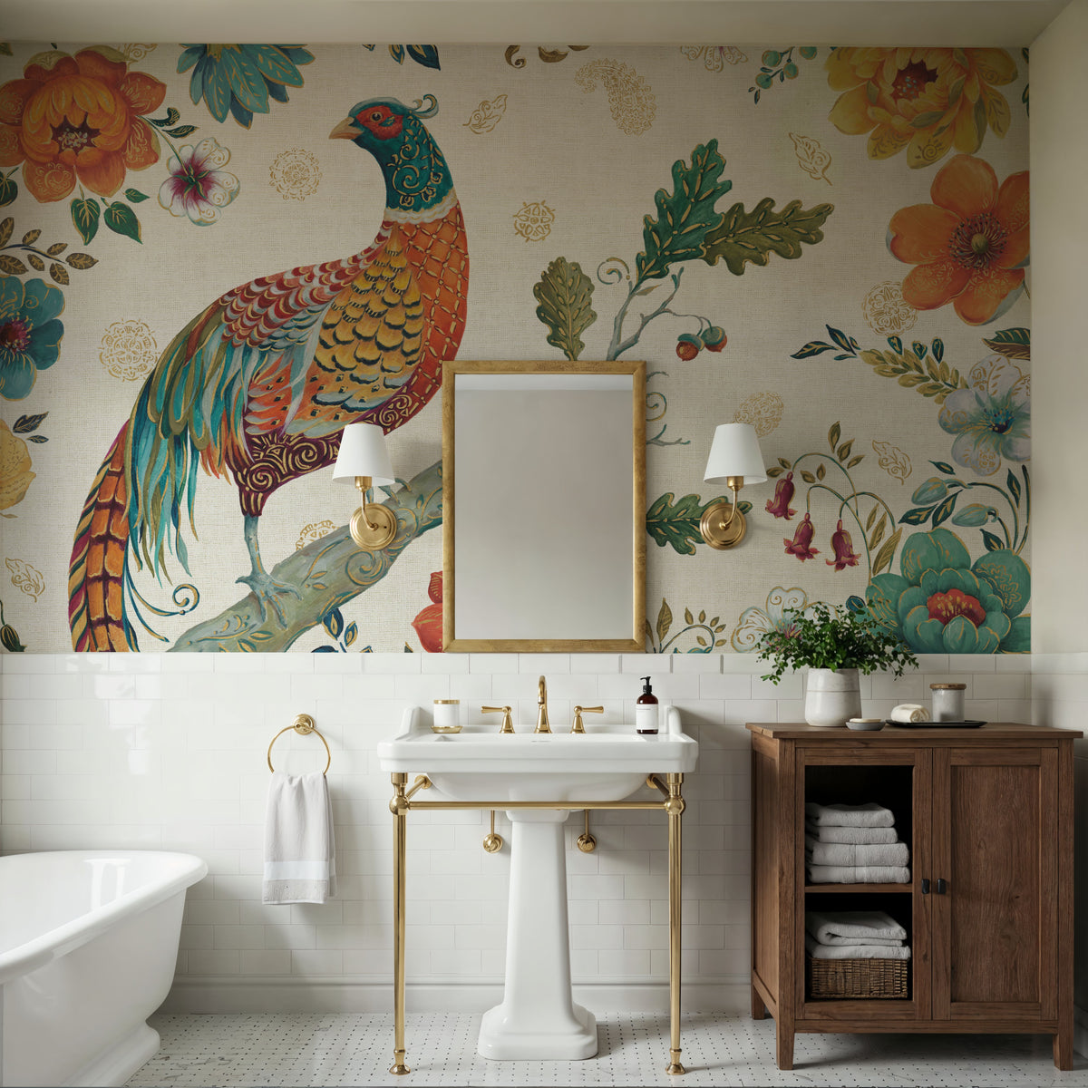 Spice Season I Mural Wallpaper - room preview 04
