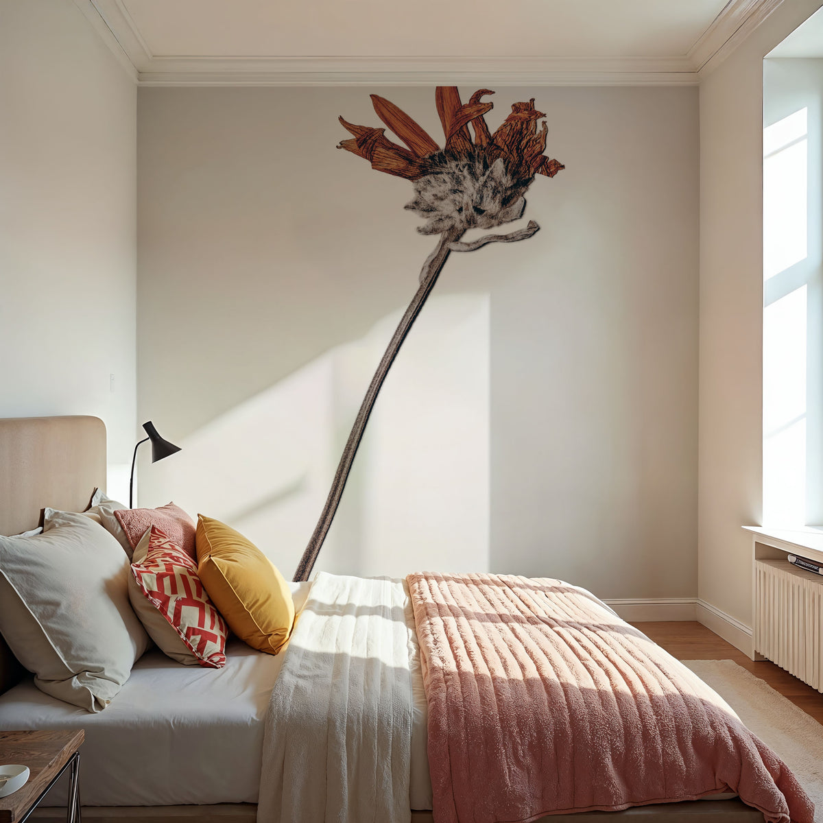 Field Journal Entry IV Color Mural Wallpaper - room preview 04