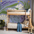 Lavender Garden II Purple Mural Wallpaper - room preview 04