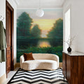 Riverside Twilight Mural Wallpaper - Edition 3 - room preview 04