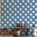 Seafood Shanty Blue I Mural Wallpaper - room preview 04