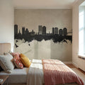 Halifax Canada Skyline Concrete Mural Wallpaper - room preview 04