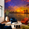 Miami Sunset Mural Wallpaper - room preview 04