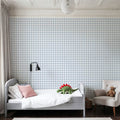 Gingham Sky Mural Wallpaper - room preview 04
