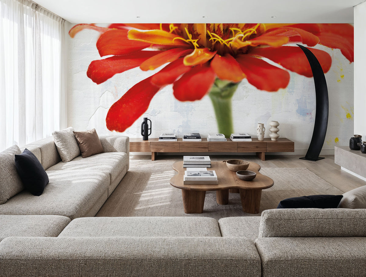 Wonderful Wildflowers IX Mural Wallpaper - room preview 04