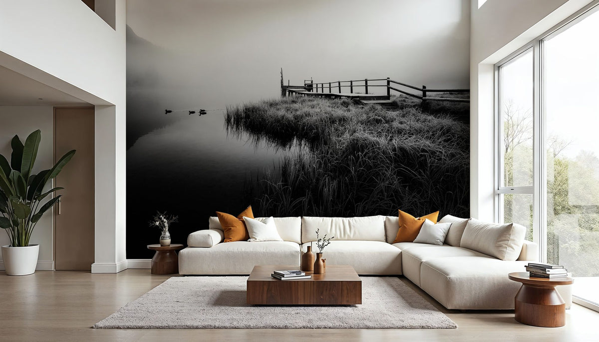 Lightfall Mural Wallpaper - room preview 04
