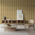Verdant Plume, Sunflower Mural Wallpaper - room preview 04