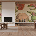 Herbal Botanical III Mural Wallpaper - room preview 04