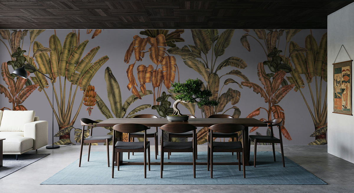Banana Grove, Stone Mural Wallpaper - room preview 04