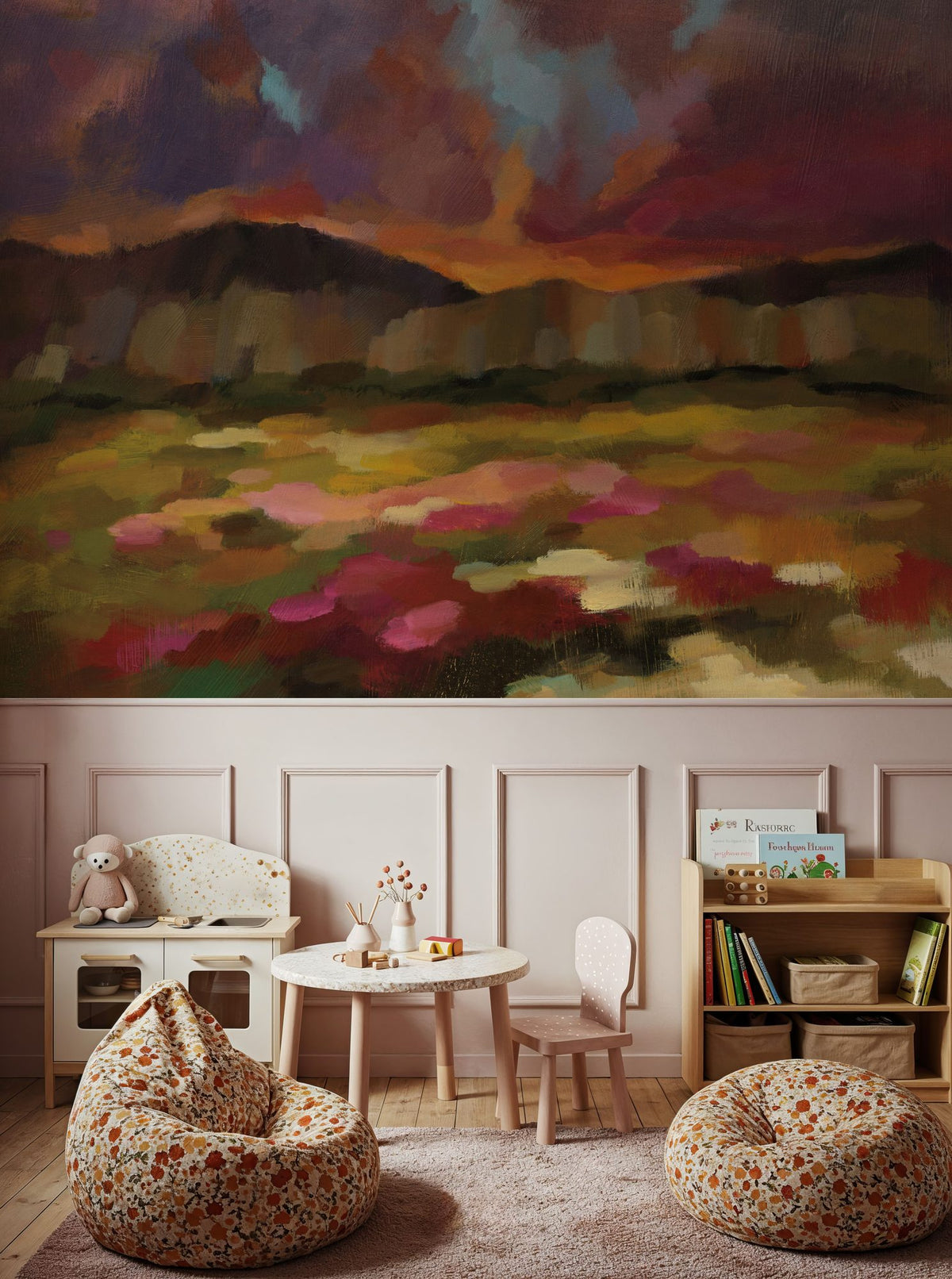 High Desert Rhythm Mural Wallpaper - room preview 04