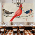 Festive Friends Mural Wallpaper - room preview 04