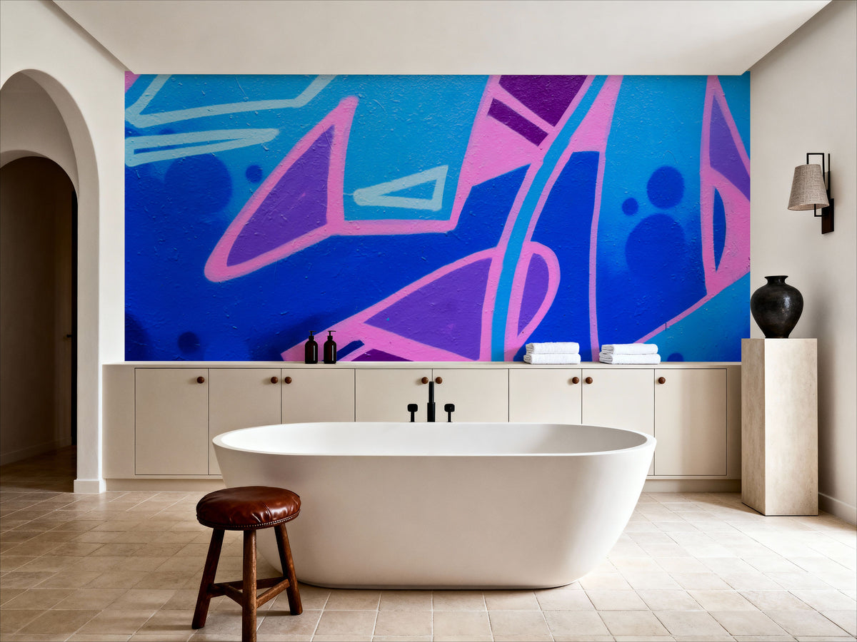 On Track Mural Wallpaper - room preview 04