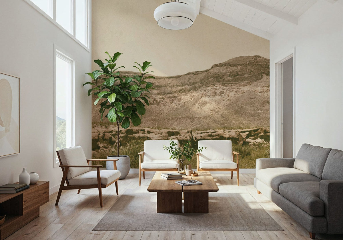 Mountainous III Mural Wallpaper - room preview 04